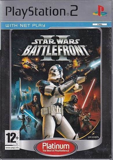 Star Wars Battlefront II - PS2 - Platinum (Genbrug)